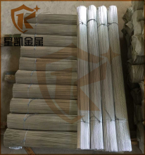 straight galvanized pvc coated cut wire