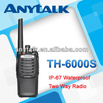 TH-6000S IP-67 dust & water approval walky talky