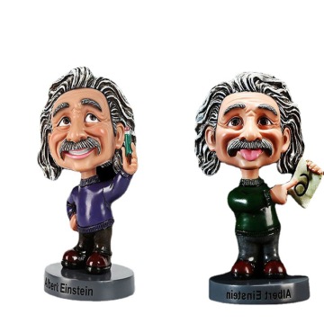 Wholesale Customized Resin Celebrity Figurines and Shaking Head Dolls for Home and Office