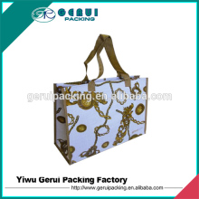 nice design pp woven tote bag gift bag packaging bag