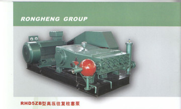 Single cylinder reciprocating plunger pump