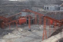 Shanghai DongMeng vibration screen for silica sand manufacturer CE ISO