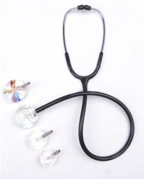 Pressure Sensitive visual electronic stethoscope