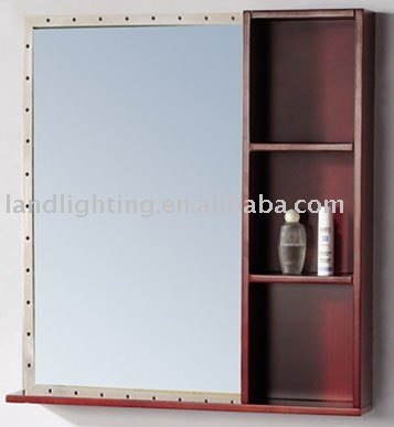 Polished Illuminated Bath Mirror Cabinet