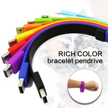 Colorful Wristband USB Flash Drive