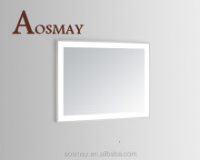 Hotel backlit smart mirror with light illuminated mirror