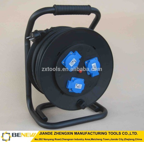 Industrial retractable cord reel