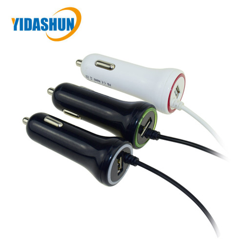 24W Fast USB Car Charger Single Port