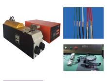 Ultrasonic metal welder / battery welding machine for cylinder battery aluminum tab welding