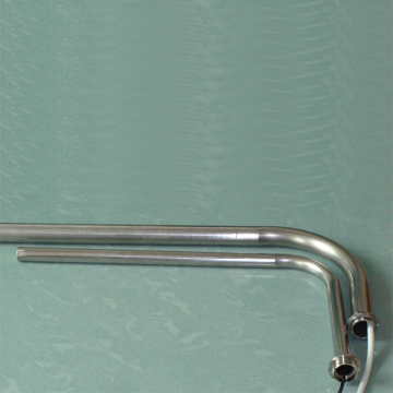 Titanium tube heating element