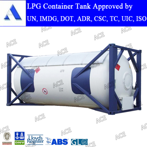 AMSE standard 20ft 40ft lpg gas tank container for sale                        
                                                Quality Assured