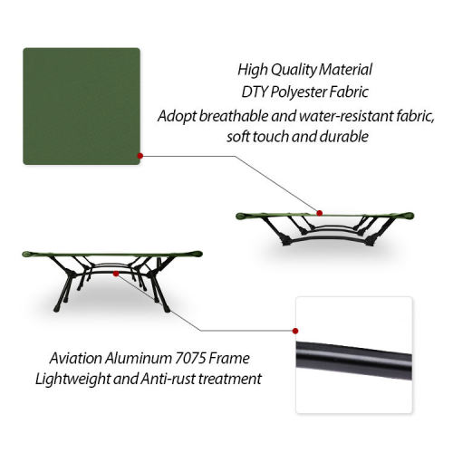 Outdoor Portable Ultralight Adjustable Folding Bed