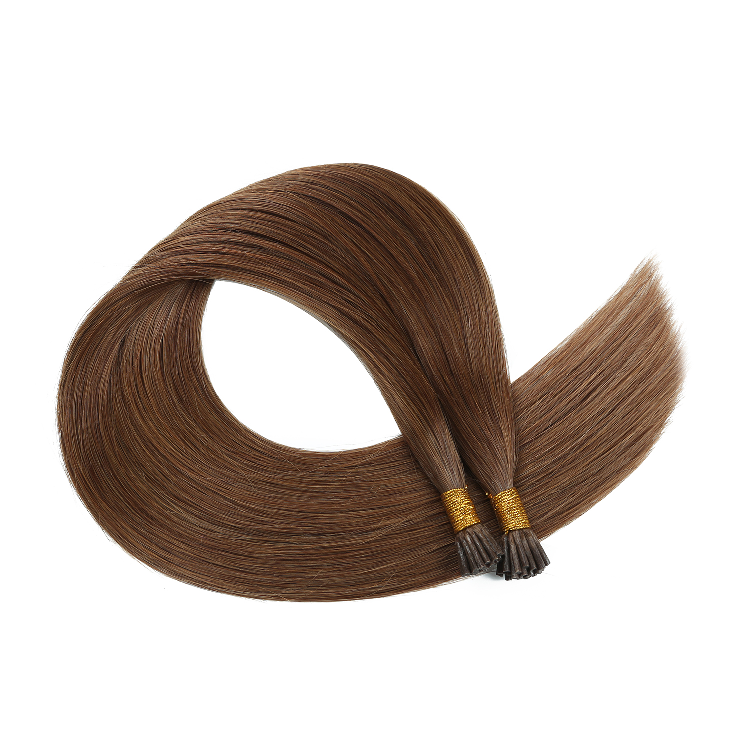 I Tip Hair Extension Wholesale Cuticle Remy Aligned Keratin I Tip Human Hair 12"-30" Straight Virgin Hair Extensions