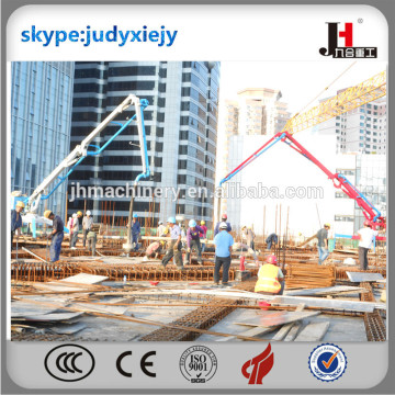 17m hydraulic mobile concrete placing boom/spider concrete placing boom/portable concrete placing boom