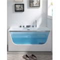 Acrylic Baby Freestanding Bathtub with Seat with Glass