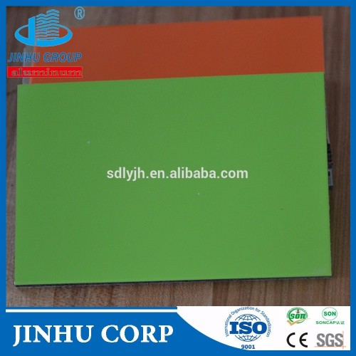 promoção Apple verde PE-JHE9610 alumínio composto material de construção acm preço de fabricação