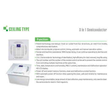 CE PM2.5 Ionizer Filter Air Cleaner