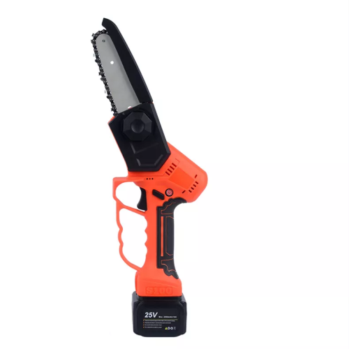 Factory Price High quality mini electric 25v cordless lithium battery chain saw chainsaw