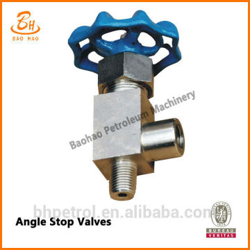 Hot Angle Stop Valves Untuk Pompa Lumpur