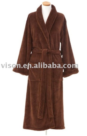 bathrobe/coral fleece robe /robe/ travel robe / Hotel robe