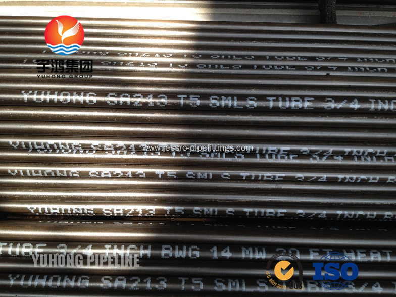 Alloy Steel Seamless Boiler Tube SA213 T5