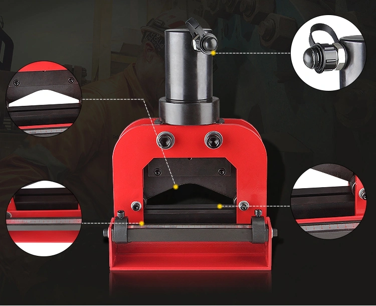 Igeelee Hydraulic Bubar Cutting Tool Copper Cutting Tool Hydraulic Copper Cutter 10mm Thickness Hydraulic Busbar Cutter Cwc-150V