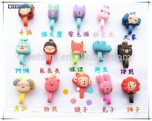 bulk pvc rubber cartoon cable winder STOCK