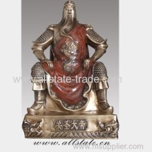 Bronze Sculpture Of Guan Yu?