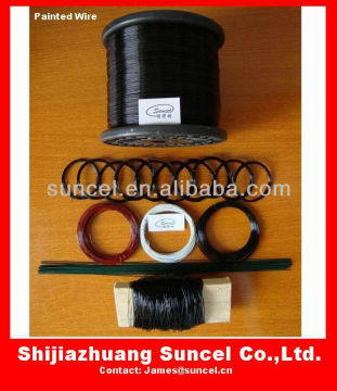 Painted iron wire and florist Stem Iron Wire (Factory)