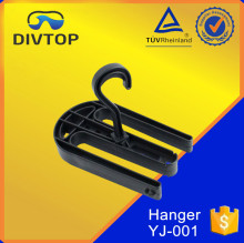 Consum Plastic Diving Dry Black Multi Function Clothes Hanger
