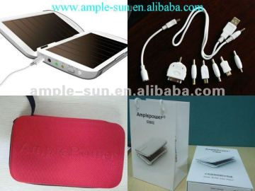 Solar charger gift (solar charger OEM,solar charger for mobile phones)