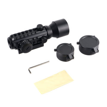 2X42 Red Green Dot Sight Tri-Rail Picatinny Mount