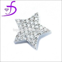 Hight Quality CZ Micro Pave Setting Silver Jewelry North Star Pendant
