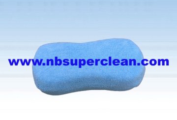 Auto Wash and Clean Microfiber Sponge Pad