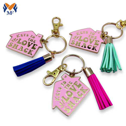 Keychain tassel cruan miotail faisin don mhála