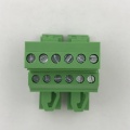 Din rail mounted type Vertical Pluggable terminal block