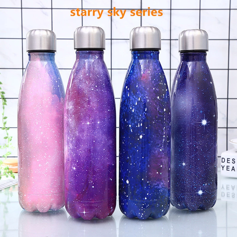 Amazon Customized 500ml Wooden Colors Stainless Steel Insulated Water Bottler For Kids And Students