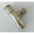 Air-Fluid 3/8" Tube x 1/4" Brass Push-to-Connect Fittings