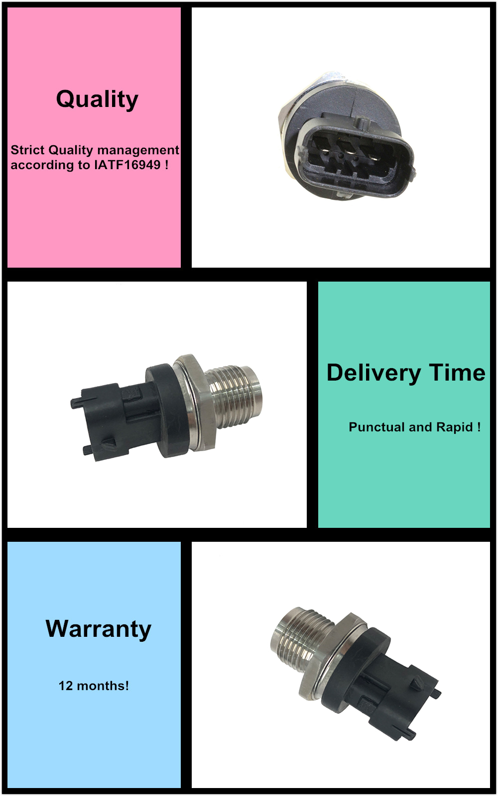 High Sensitivity Automotive Diesel Pressure Sensor