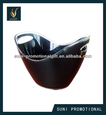 Acrylic wine ice bucket for promotion