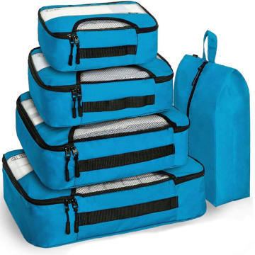 6pcs Packing Cubes | Maximize Luggage Space Organizer