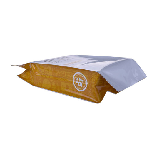 Billig Standard Flat Bottom Pouch Seal Compostable Emballasje