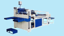 Semi automatic folder gluer