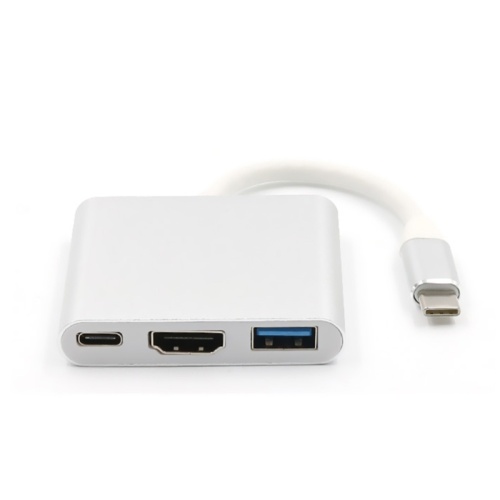 Compatível com USB tipo C 3 em 1 para HDMI