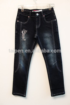 2014 Fashion Knitted Printed Children Jeans Pant