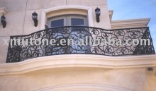 Iron balcony railing
