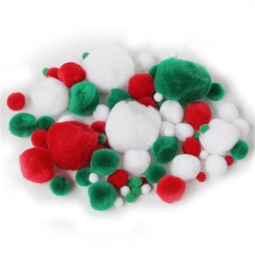 Christmas Festive Color Pompoms