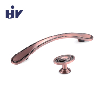 Kitchen cupboard hardware handle decorative furniture drawer knobs antique Copper