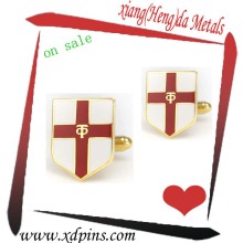 custom promotion personalized metal cufflink 