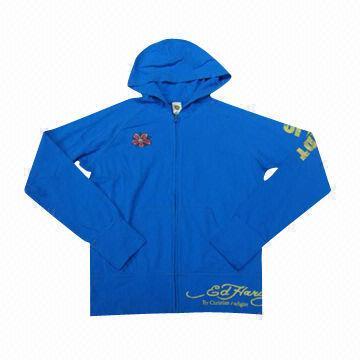 Yoga Jacket/Hoody, Foil Print and Pigment Print